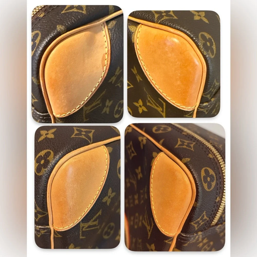 EUC [Louis Vuitton] Authentic Sirius 45 Travel Carryon Suitcase Bag Briefcase - Picture 14 of 16